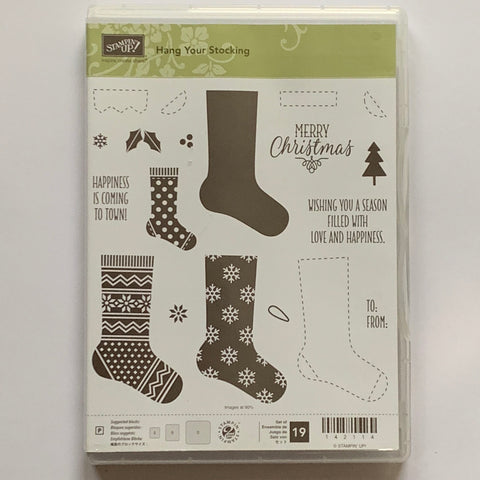 Hang Your Stocking | Retired Photopolymer Stamp Set | Stampin' Up!