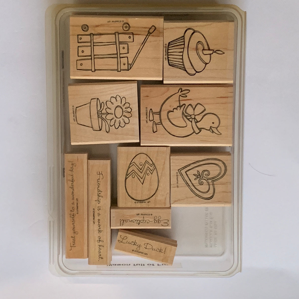 Wagon Full of Fun | Retired Wood Mount Stamp Set | Stampin' Up! – Kylie ...