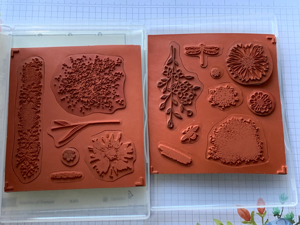 Touches of Texture | Retired Clear Mount Stamp Set | Stampin' Up!