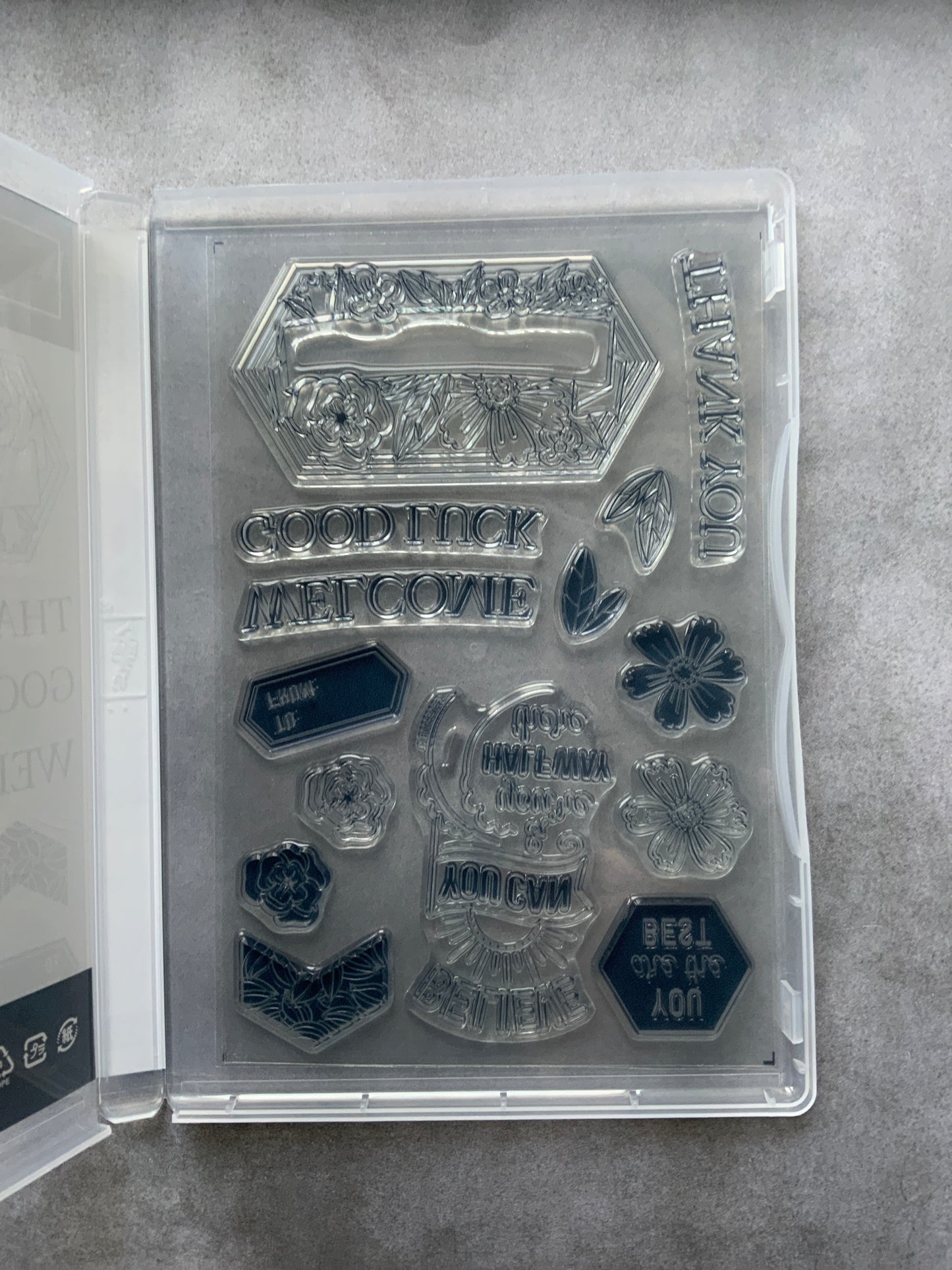 Believe You Can | BRAND NEW, NEVER USED | Retired Photopolymer Stamp Set | Stampin' Up!