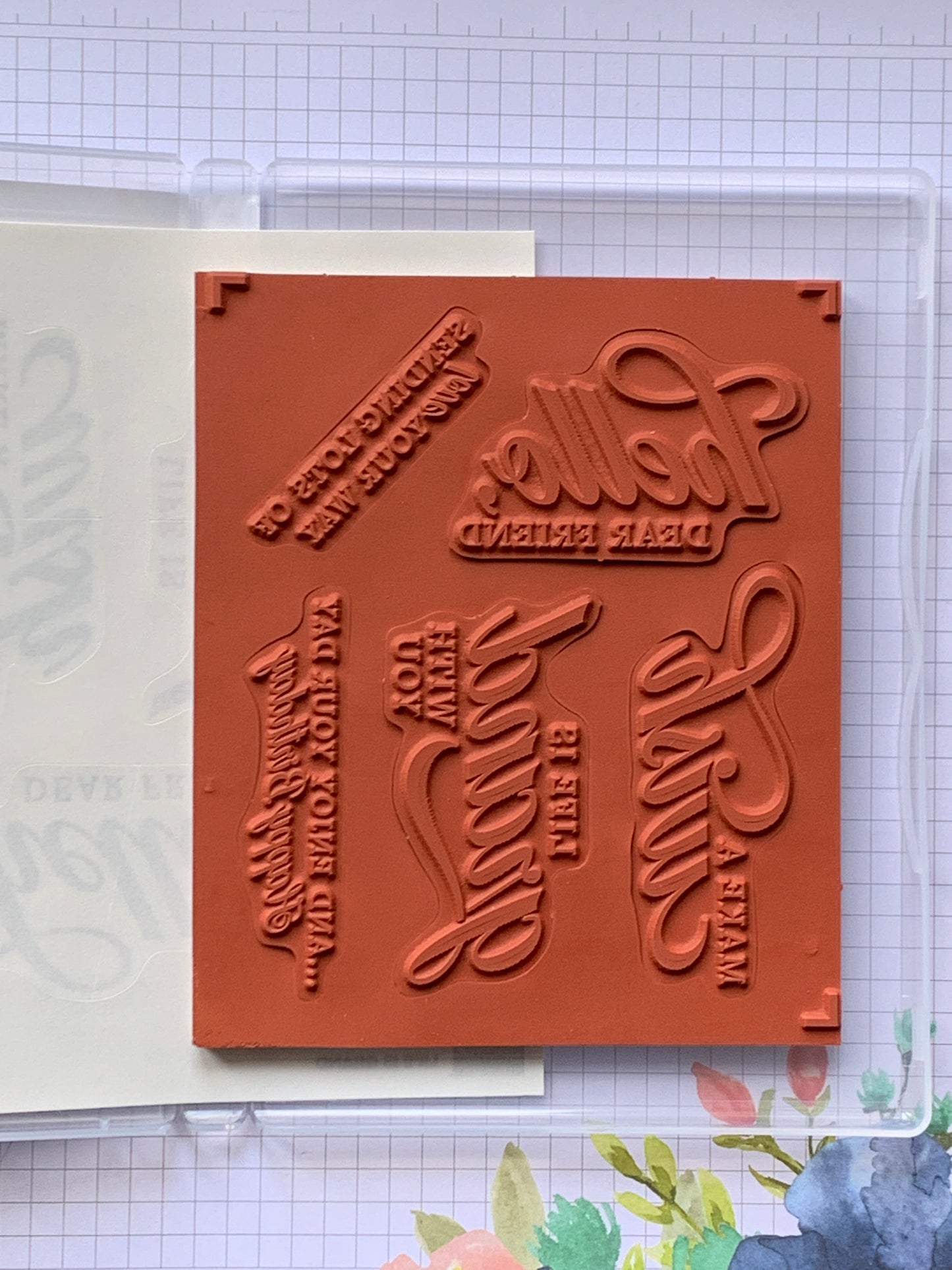 Life is Grand | Retired Cling Mount Stamp Set | Stampin' Up! | BRAND NEW!
