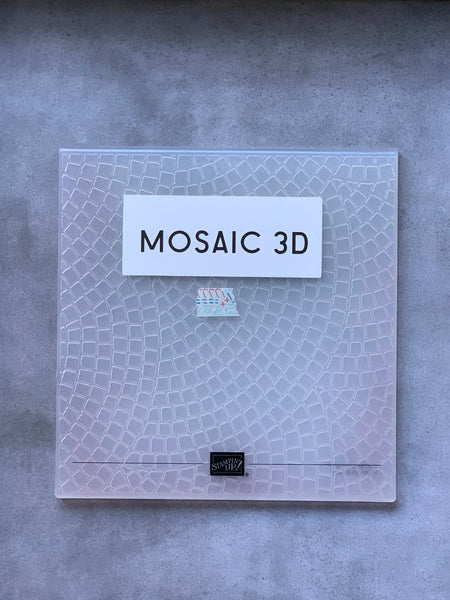 Mosaic 3D Embossing Folder | Retired Embossing Folder | Stampin' Up!