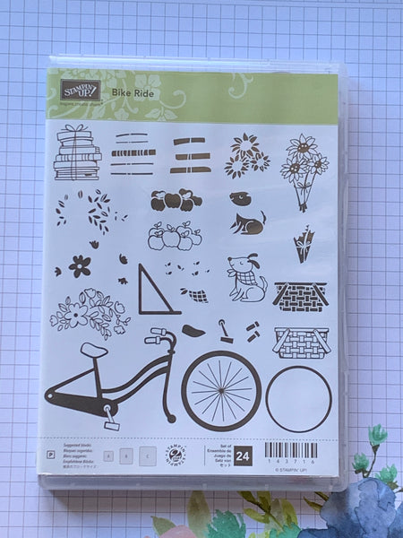 Bike Ride | Retired Photopolymer Stamp Set | Stampin' Up!