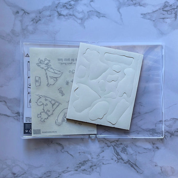 Pampered Pets | Retired Cling Mount Stamp Set | Stampin' Up!