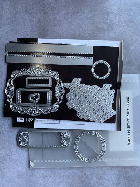 Stitched Labels Dies | Retired Dies Collection | Stampin' Up!