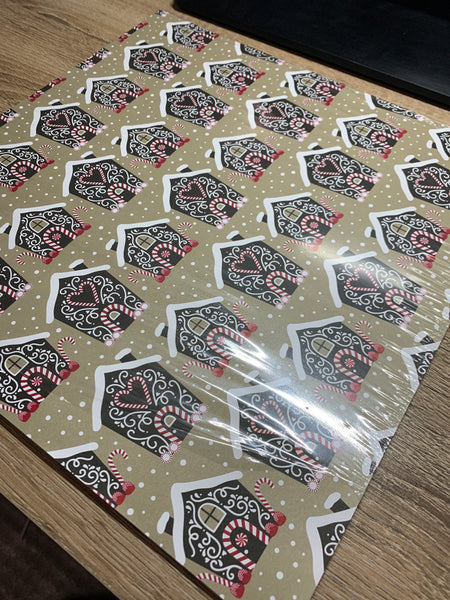 Candy Cane Lane DSP | Retired | 12 Sheets - Full Pack | Stampin' Up!
