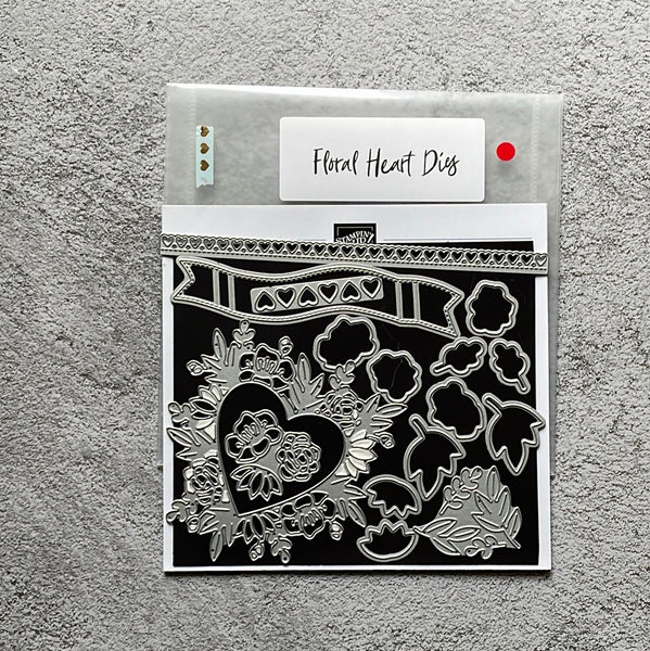 Floral Heart Dies | Retired Dies Collection | Stampin' Up!