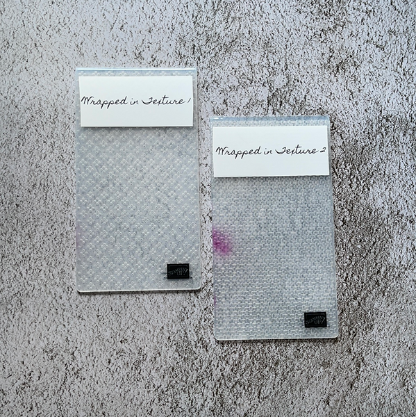 Wrapped in Texture Embossing Folders (Set of 2) | Retired Embossing Folder | Stampin' Up!