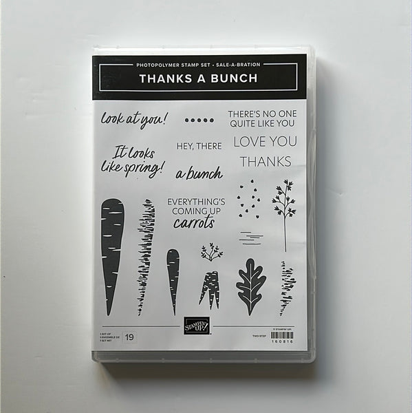 Thanks a Bunch | Saleabration 2023 | Retired Photopolymer Stamp Set | Stampin' Up!