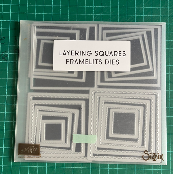 Layering Squares Dies | Retired Dies Collection | Stampin' Up!