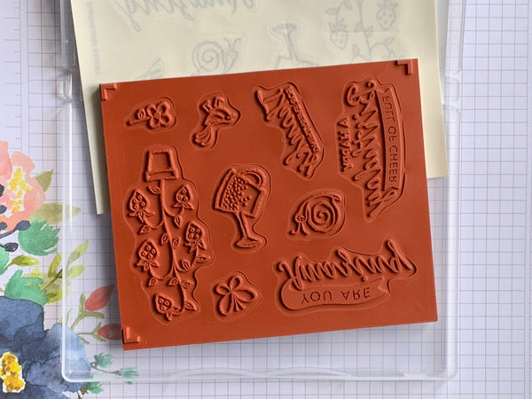 Springtime Stroll | Retired Clear Mount Stamp Set | Stampin' Up! | BRAND NEW