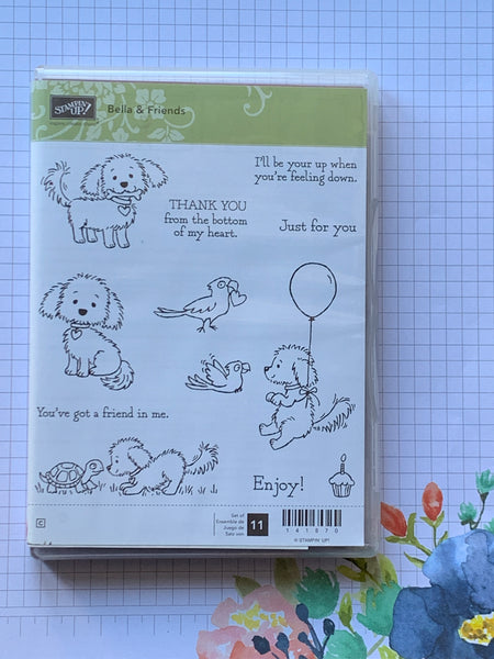 Bella & Friends | Retired Clear Mount Stamp Set | Stampin' Up!