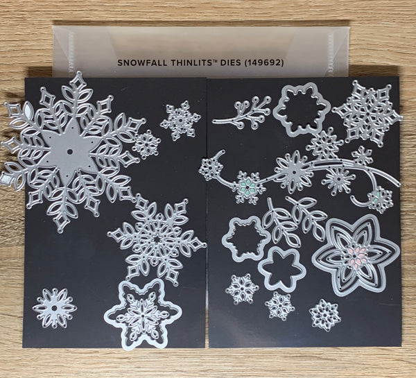 Snowfall Thinlits Dies | Retired Framelits/Dies Collection | Stampin' Up!
