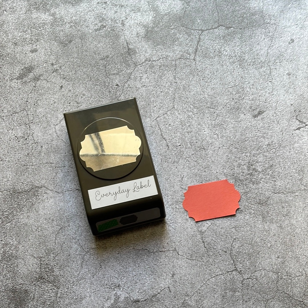 Everyday Label Punch | Retired Punch | Stampin' Up! – Kylie's Store