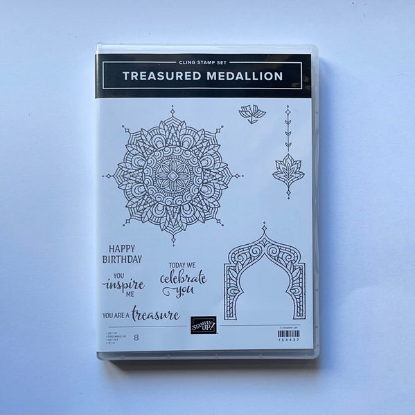 Treasured Medallions | Retired Cling Mount Stamp Set | Stampin' Up!