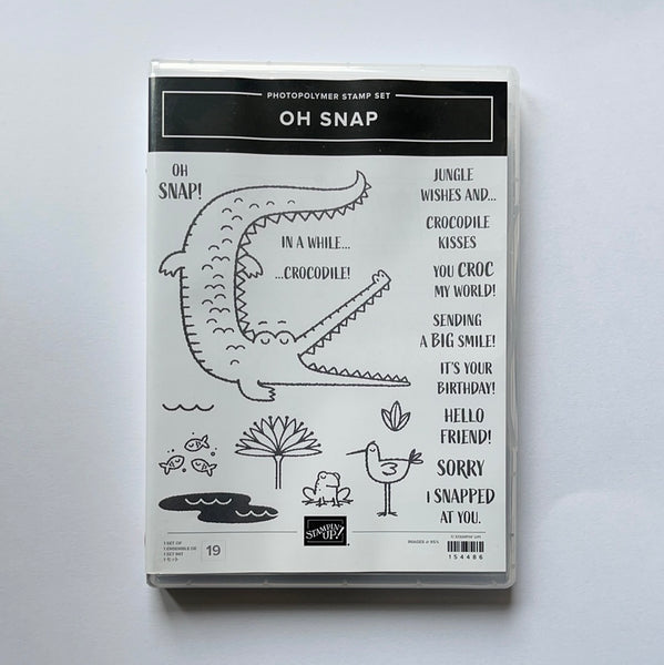 Oh Snap | Retired Photopolymer Stamp Set | Stampin' Up!