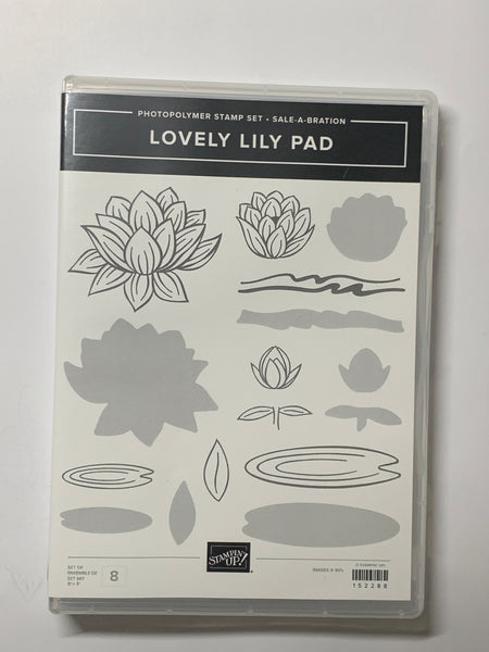 Lovely Lily Pad, Reversible | Saleabration 2020 | Retired Photopolymer Stamp Set | Stampin' Up!