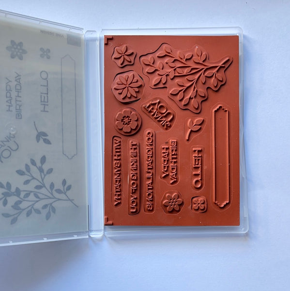 Vine Design | Retired Cling Mount Stamp Set | Stampin' Up!