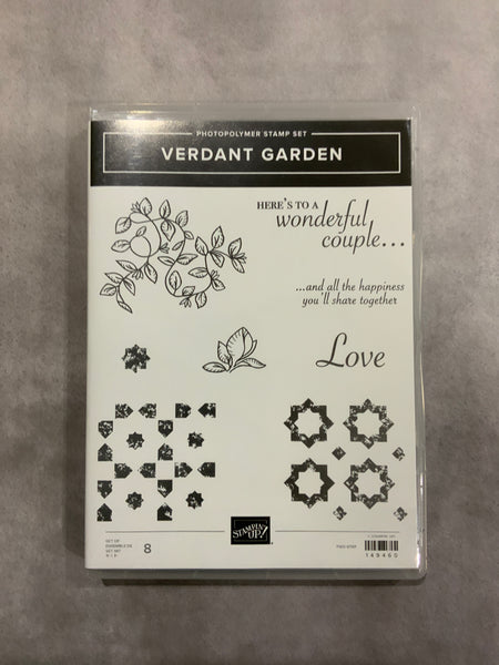 Verdant Garden | Retired Photopolymer Stamp Set | Stampin' Up!