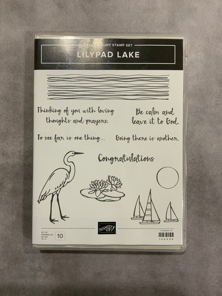 Lilypad Lake | Retired Clear Mount Stamp Set | Stampin' Up!