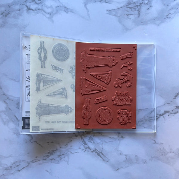 Sailing Home | Retired Cling Mount Stamp Set | Stampin' Up!