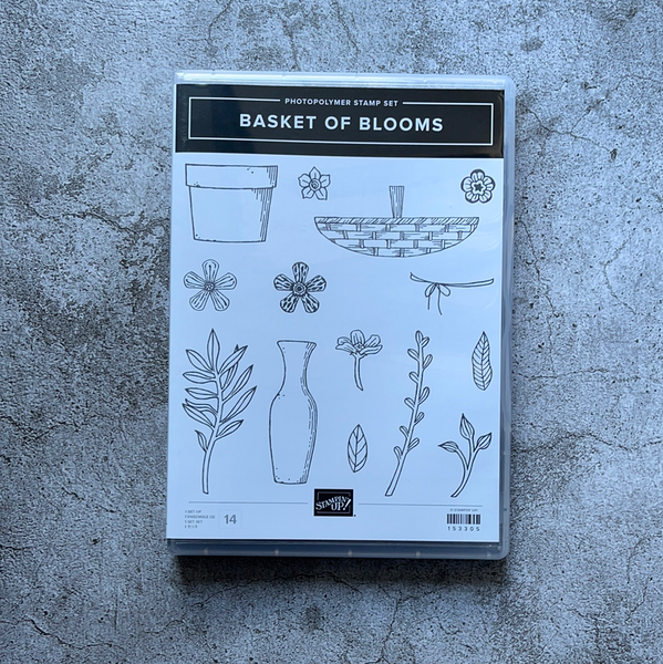 Basket of Blooms | Retired Photopolymer Stamp Set | Stampin' Up!