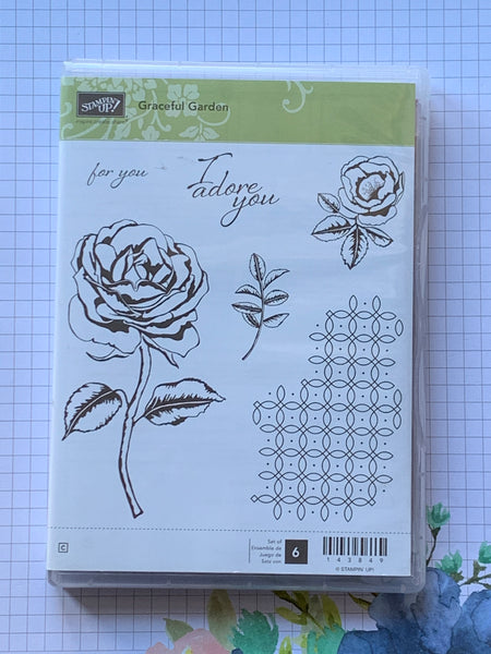 Graceful Garden | Retired Clear Mount Stamp Set | Stampin' Up!