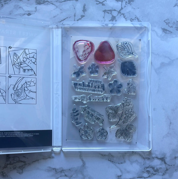 Sweet Strawberry | Retired Photopolymer Stamp Set | Stampin' Up!