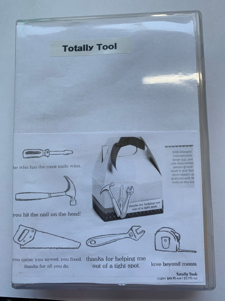Totally Tool | Retired Wood Mount Stamp Set | Stampin' Up!
