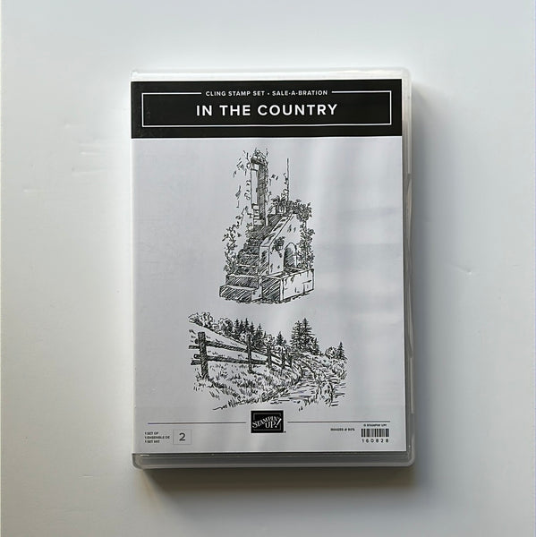 In The Country | Retired Cling Mount Stamp Set | Stampin' Up!