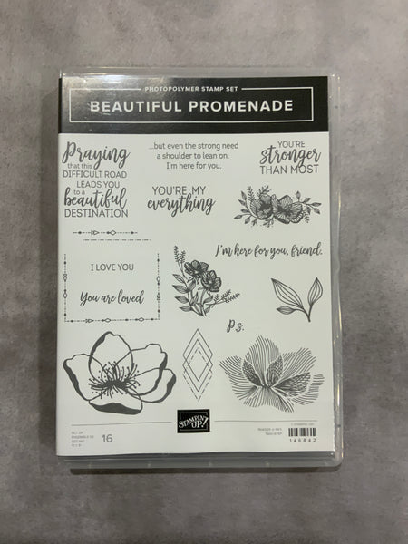 Beautiful Promenade | Retired Photopolymer Stamp Set | Stampin' Up!