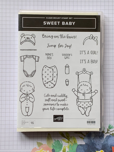 Sweet Baby | Retired Clear Mount Stamp Set | Stampin' Up!