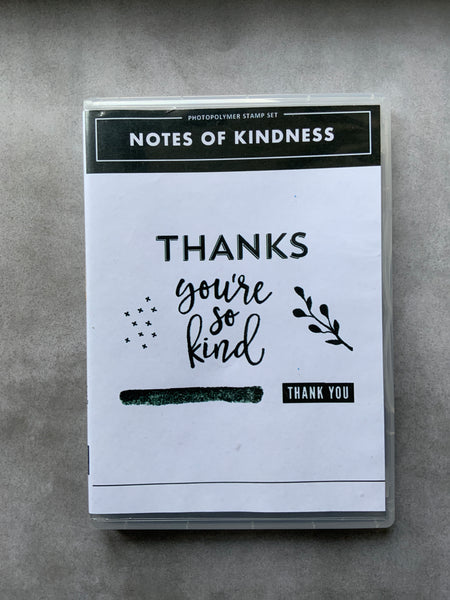 Notes of Kindness | Retired Photopolymer Stamp Set | Stampin' Up!