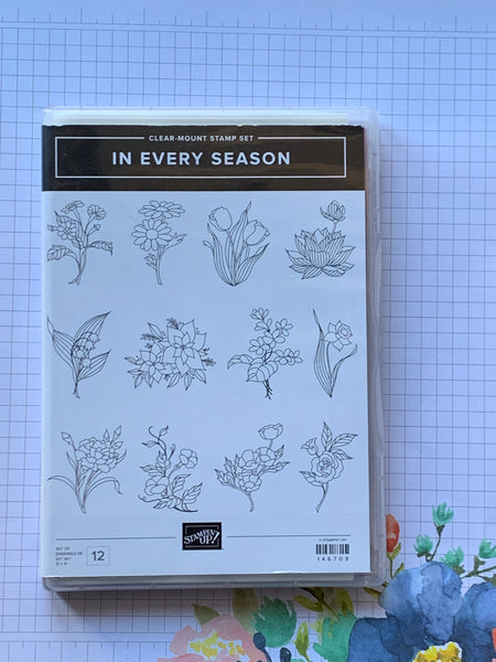 In Every Season | Retired Clear Mount Stamp Set | Stampin' Up!