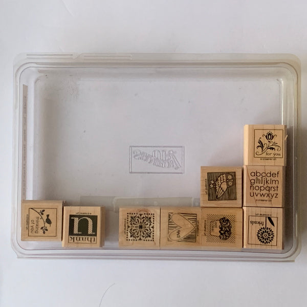 Cute by the Inch | Retired Wood Mount Stamp Set | Stampin' Up!