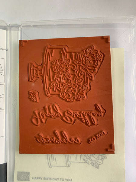 HB2Y | Saleabration 2020 | Retired Cling Mount Stamp Set | Stampin' Up!