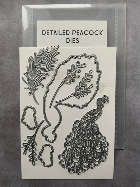 Detailed Peacock Dies | Retired Dies Collection | Stampin' Up!