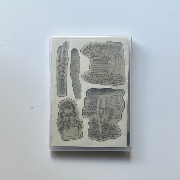 Scenic Garden | Retired Cling Mount Stamp Set | Stampin' Up!