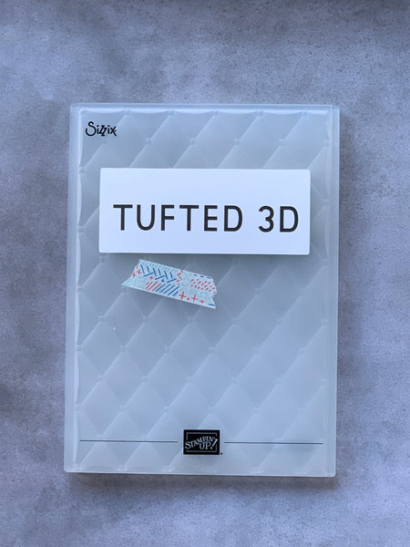 Tufted 3D Embossing Folder | Retired Embossing Folder | Stampin' Up!