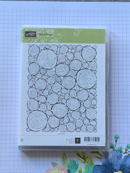 Tree Rings | Retired Clear Mount Stamp Set | Stampin' Up!