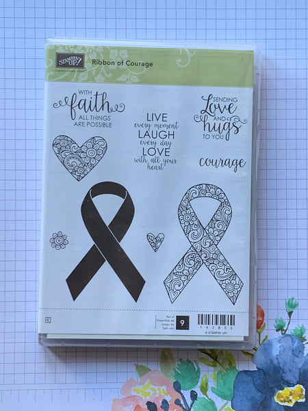 Ribbon of Courage | Retired Clear Mount Stamp Set | Stampin' Up!