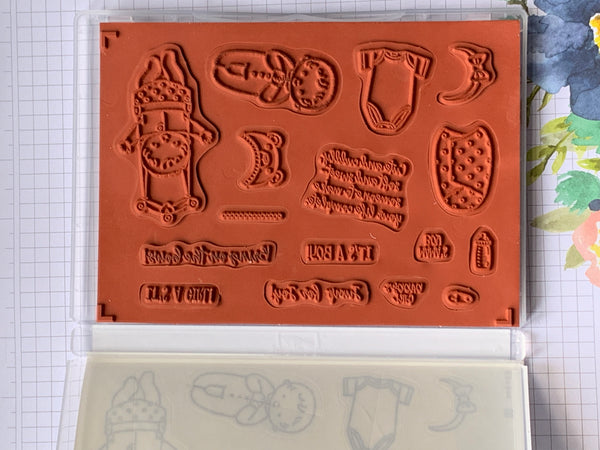 Sweet Baby | Retired Clear Mount Stamp Set | Stampin' Up!