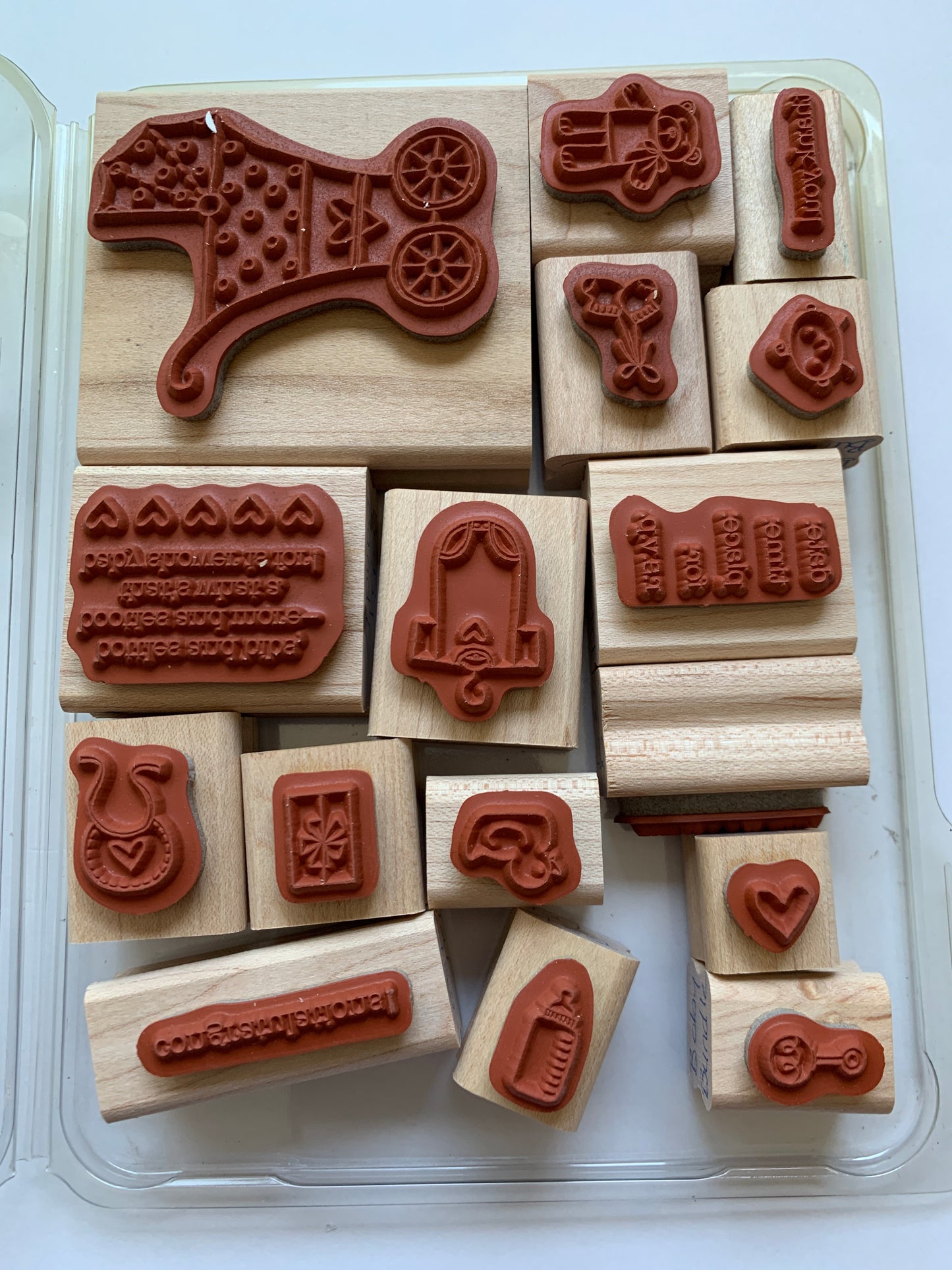 Baby Bundle | Retired Wood Mount Stamp Set | Stampin' Up!