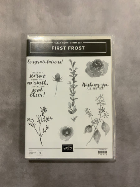 First Frost | Retired Clear Mount Stamp Set | Stampin' Up!