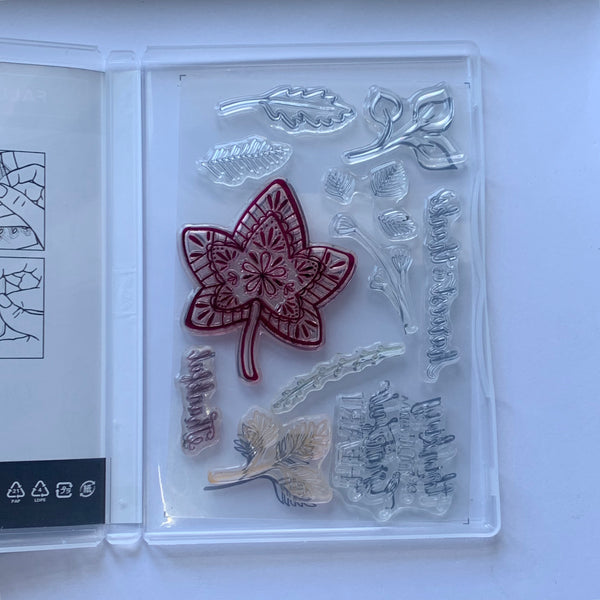 Falling for Leaves | Retired Photopolymer Stamp Set | Stampin' Up!