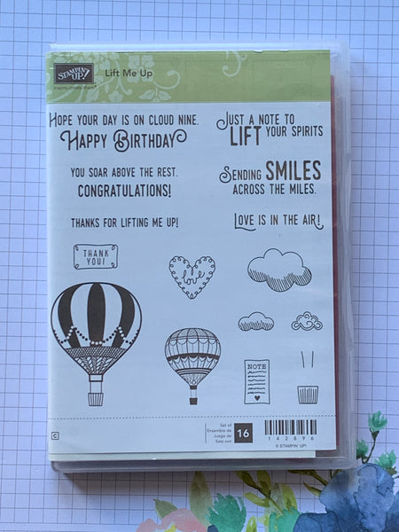 Lift Me Up | Retired Clear Mount Stamp Set | Stampin' Up!