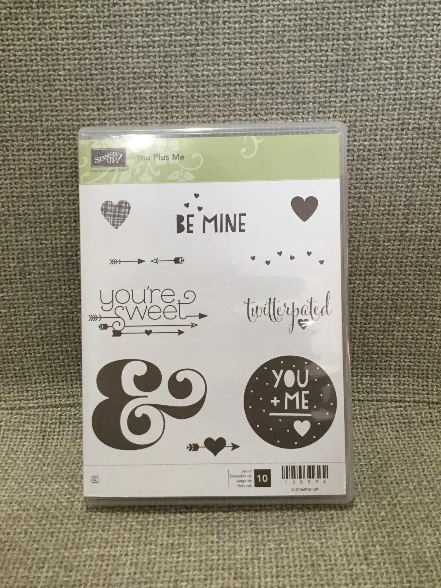 You Plus Me | Retired Clear Mount Stamp Set | Stampin' Up!