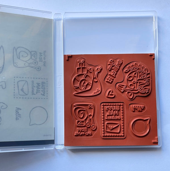 Snailed It | Retired Cling Mount Stamp Set | Stampin' Up!