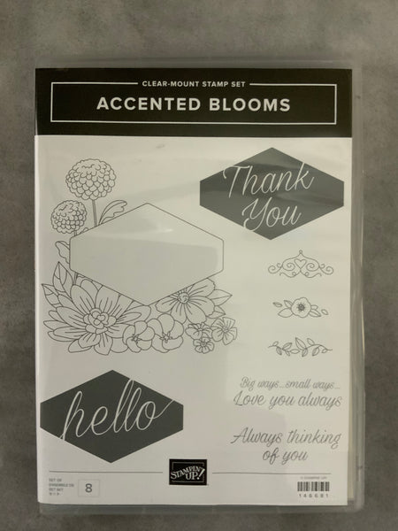 Accented Blooms | Retired Clear Mount Stamp Set | Stampin' Up!