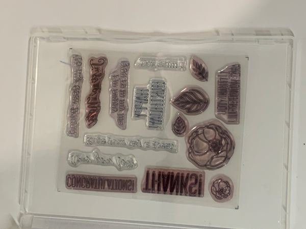 Soft Sayings | Retired Photopolymer Stamp Set | Stampin' Up!